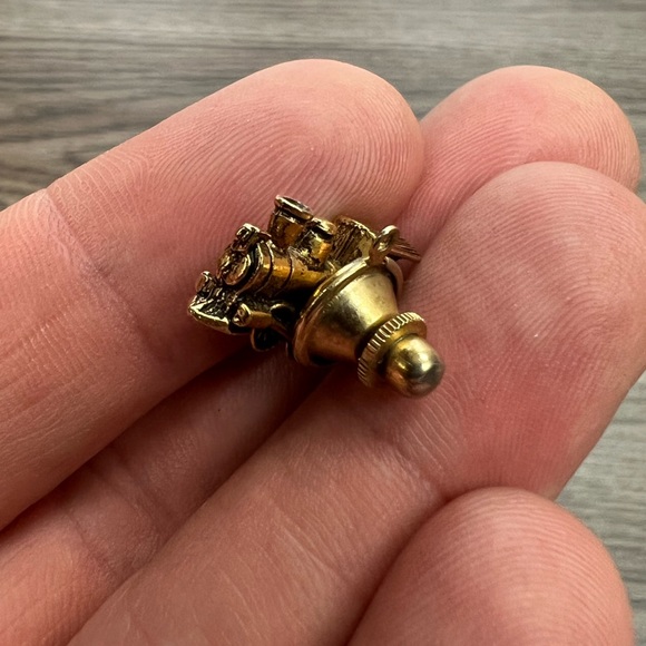 Locomotive Train Tie Tack - Picture 3 of 3
